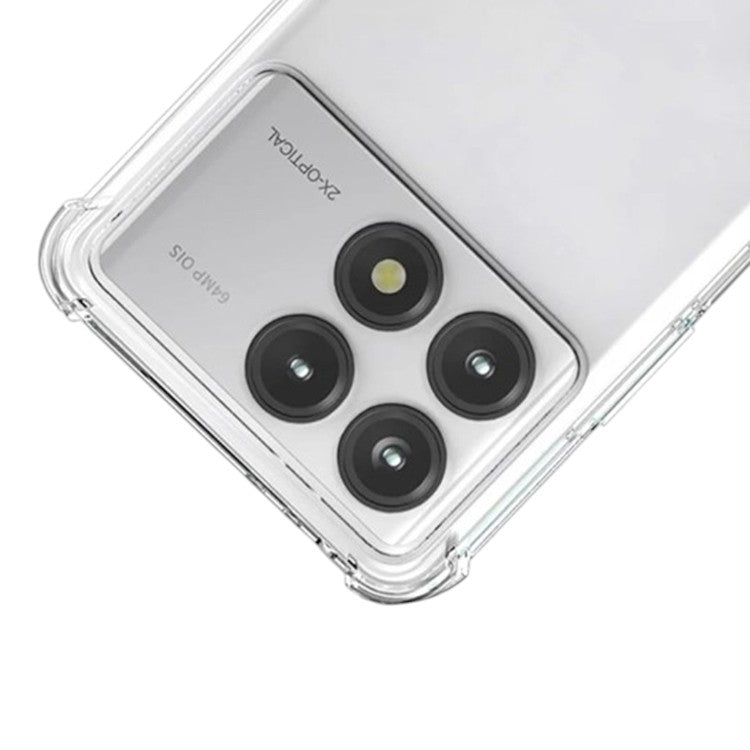 Ovitek za telefon "Antischock" za Xiaomi Poco F6 Pro, prozoren – Infostyle