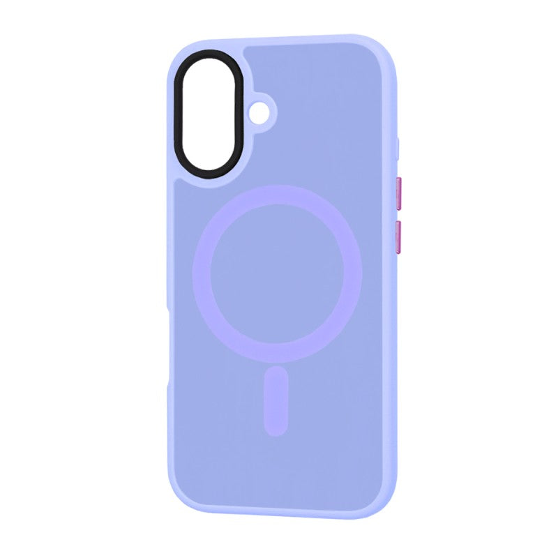 Silikonski ovitek "MagSafe Series" za iPhone 16 Plus - svetlo vijoličen – Techsuit