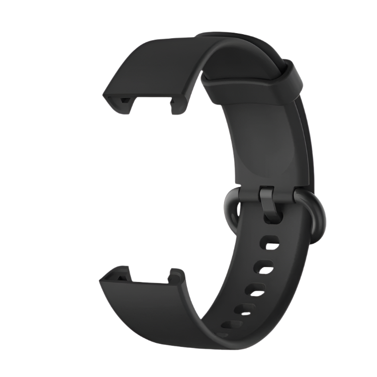 Silikonski pašček Xiaomi Mi Watch Lite, črna – Infostyle – Črna