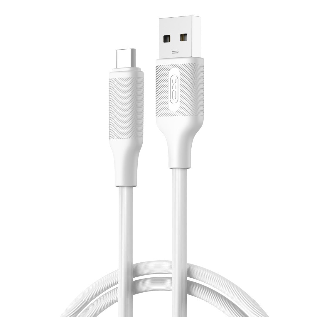 XO NB265 USB na USB-C kabel 1 m 3A bela