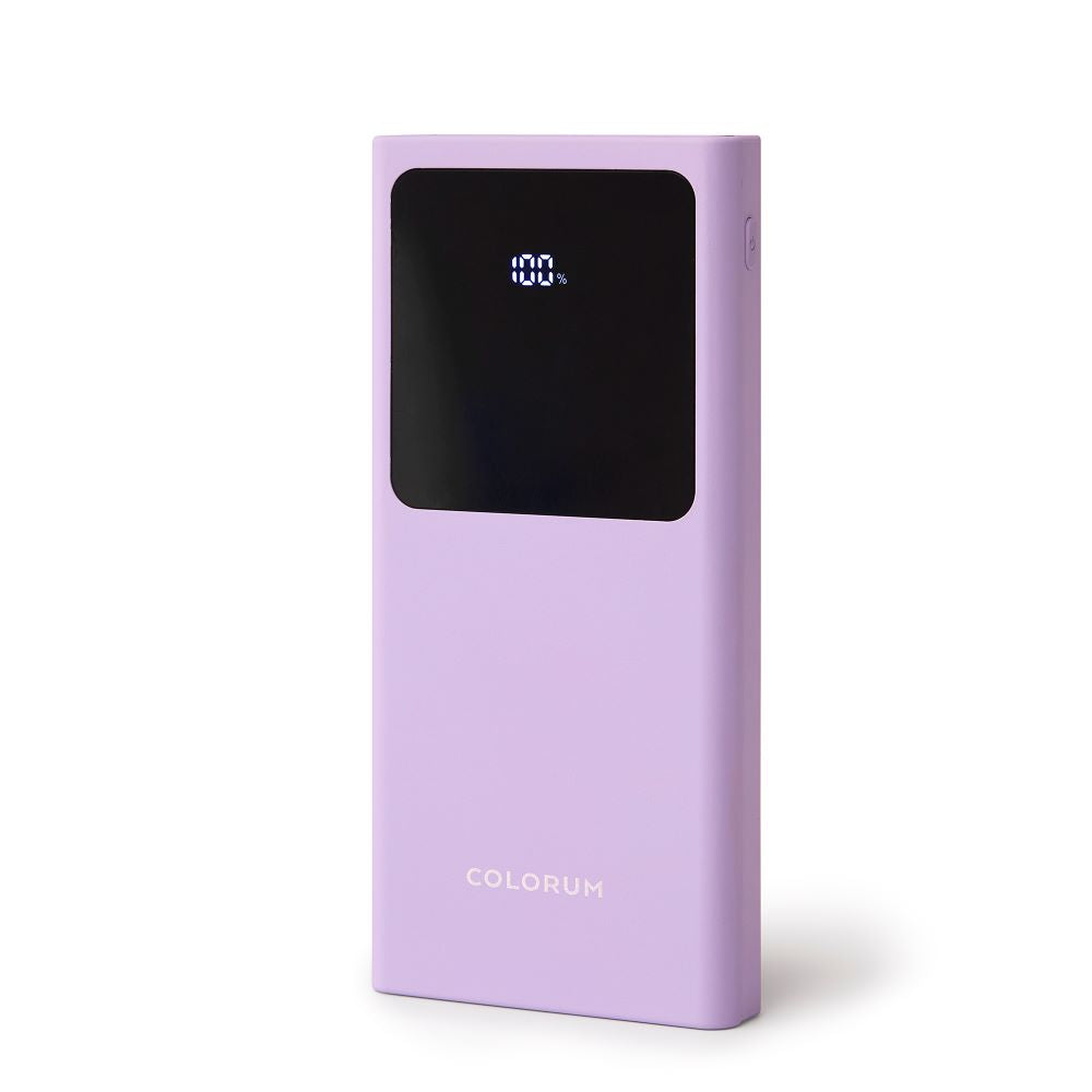 Colorum CPB10-09 power bank 10000mAh lavanda