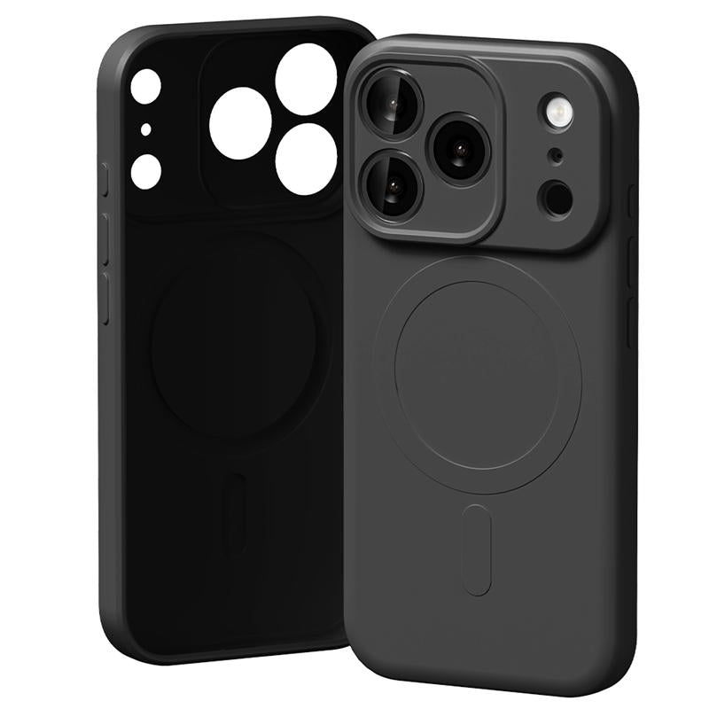 Ovitek za iPhone 17 Pro / 18 Pro, Mercury polsilikonski MagSafe – črn