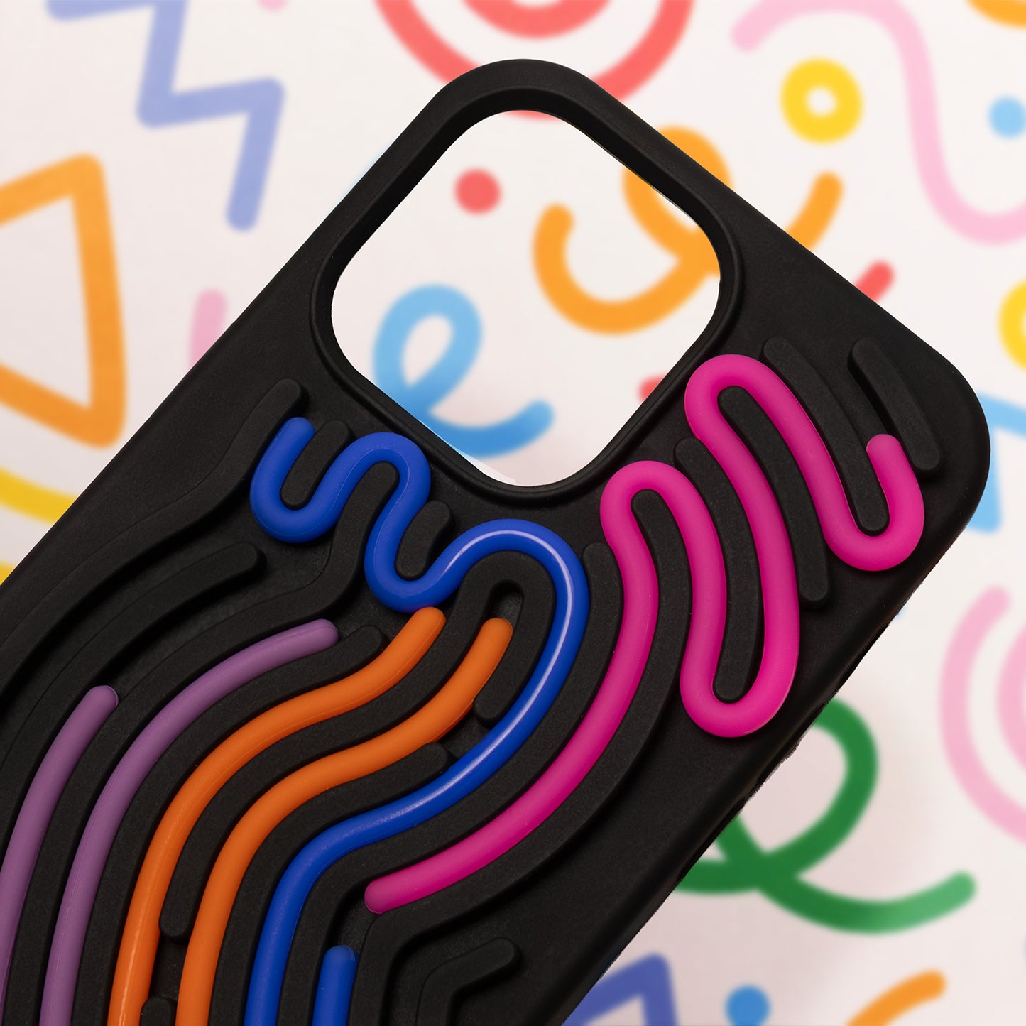 Ovitek Snake za iPhone 17 Pro Max 6,9" črna