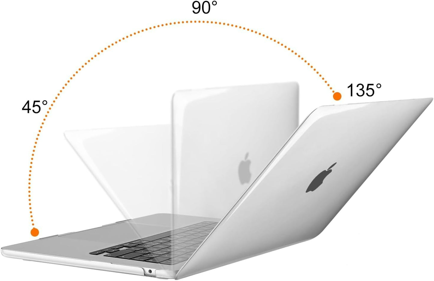 Ovitek za prenosni računalnik MacBook Air 15'', prozorna – ZYB