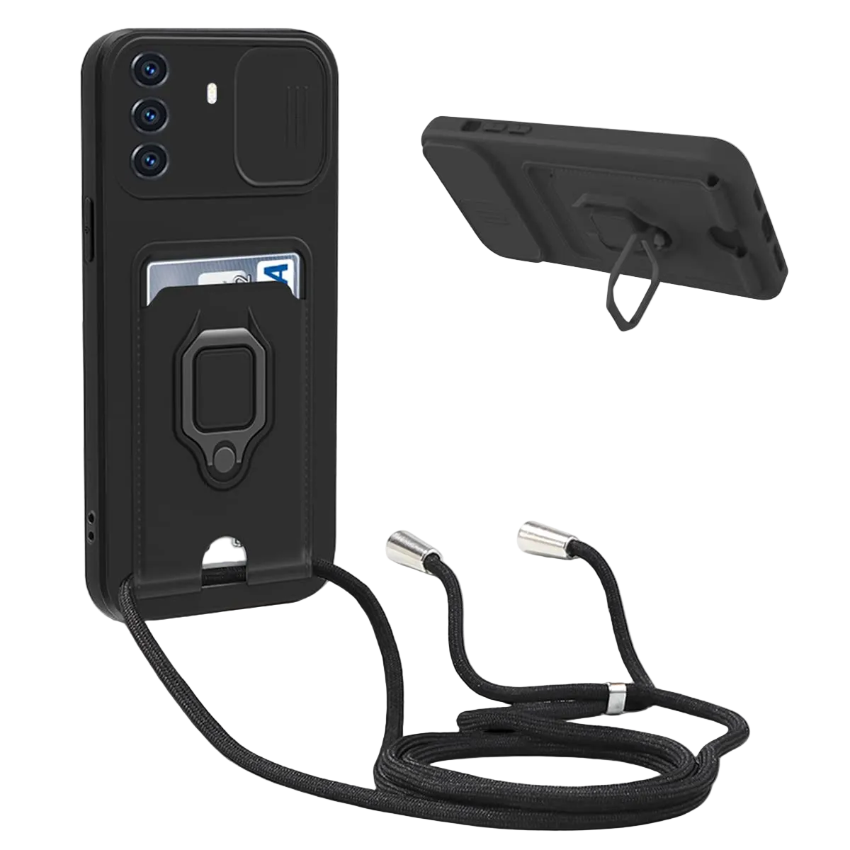 BigCousin maskica za Huawei Nova Y70 – 360° stalak