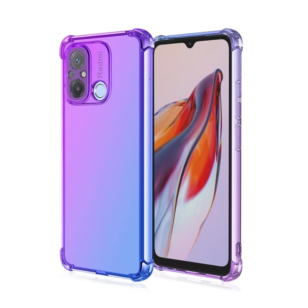 Infostyle-silikonski-ovitek-colorit-Xiaomi-Redmi-12C-modro-vijolicna