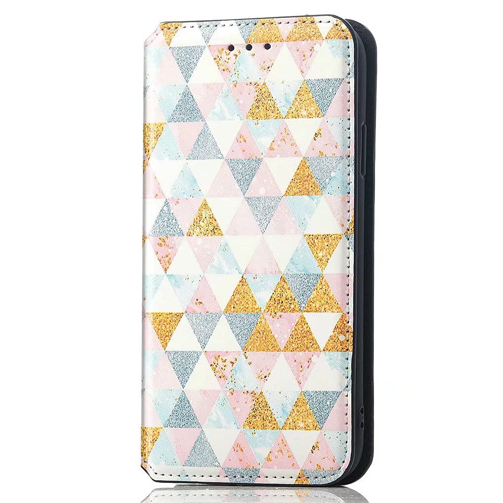 Flip cover Xiaomi Poco F5 5G - wallet, magnetic, diamond (light pink)