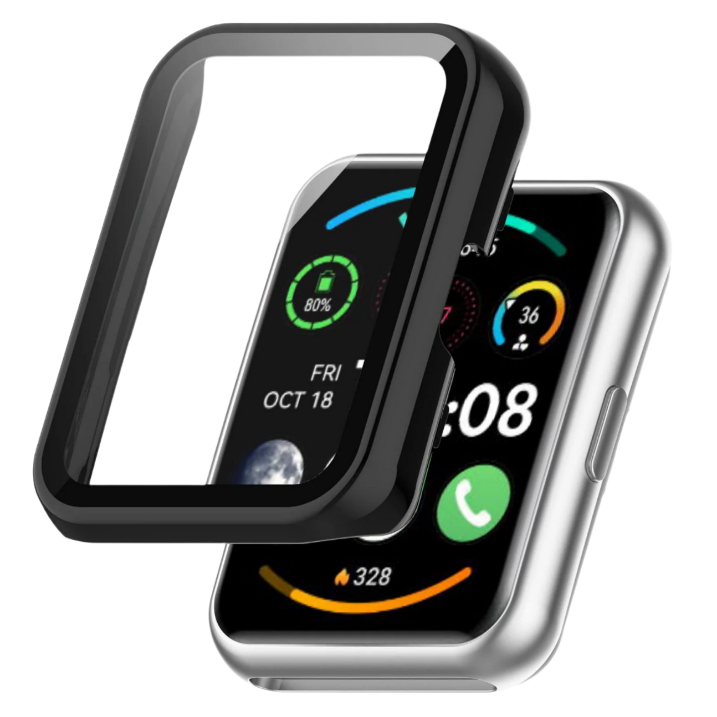 Ovitek z zaščito zaslona za Huawei Watch Fit 2 – Infostyle