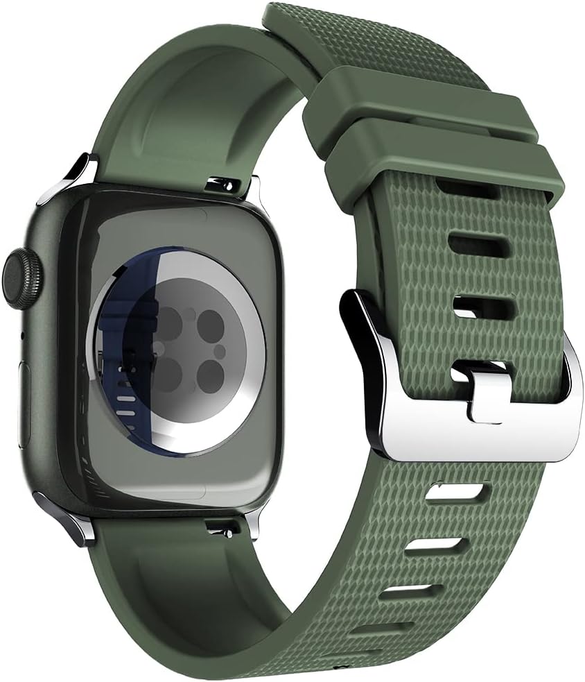 Silikonski remen za Apple Watch 38/40/41 mm – zelena
