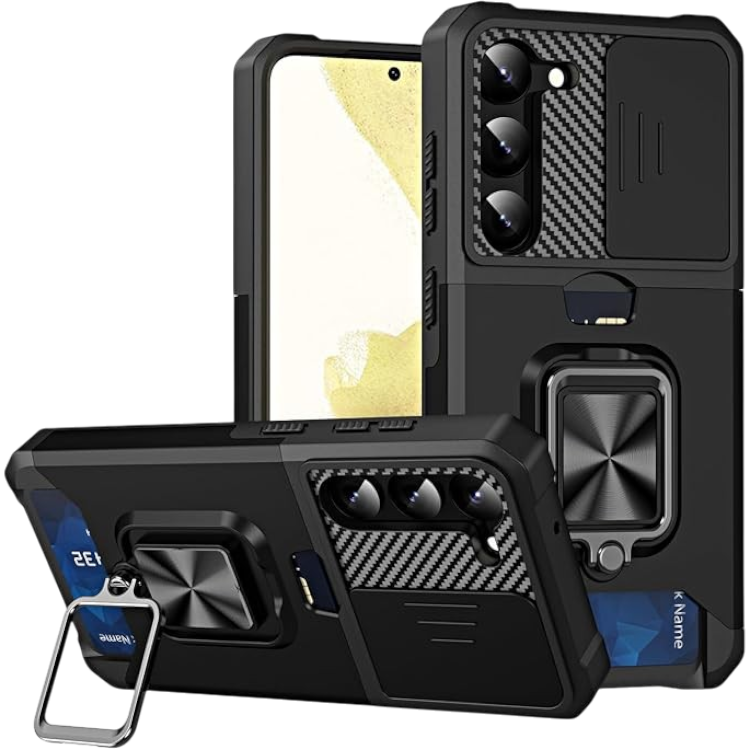 Ovitek za telefon Samsung Galaxy S24, črna