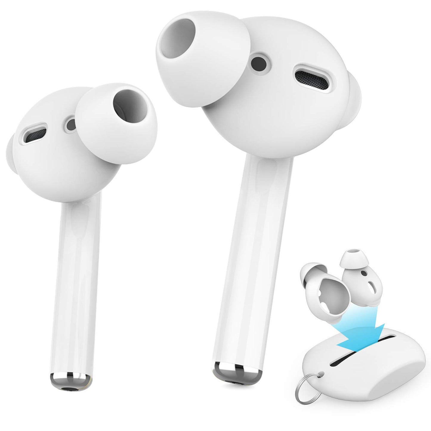 komplet-ovitek-in-silikonski-nastavki-airpods-1-2-bela