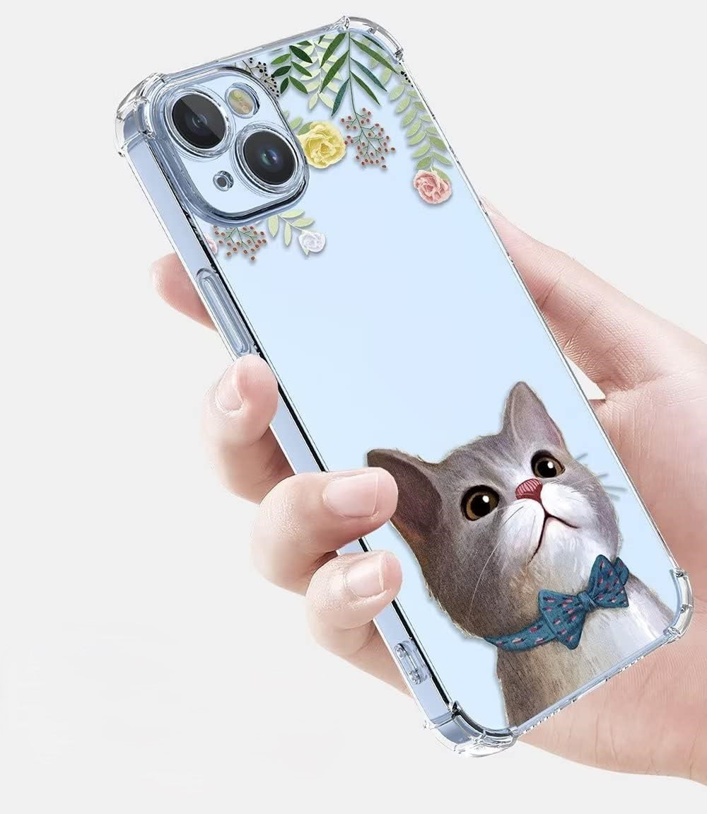 Prozoren GOKEN Cat ovitek za Realme 11 Pro 5G / 11 Pro Plus