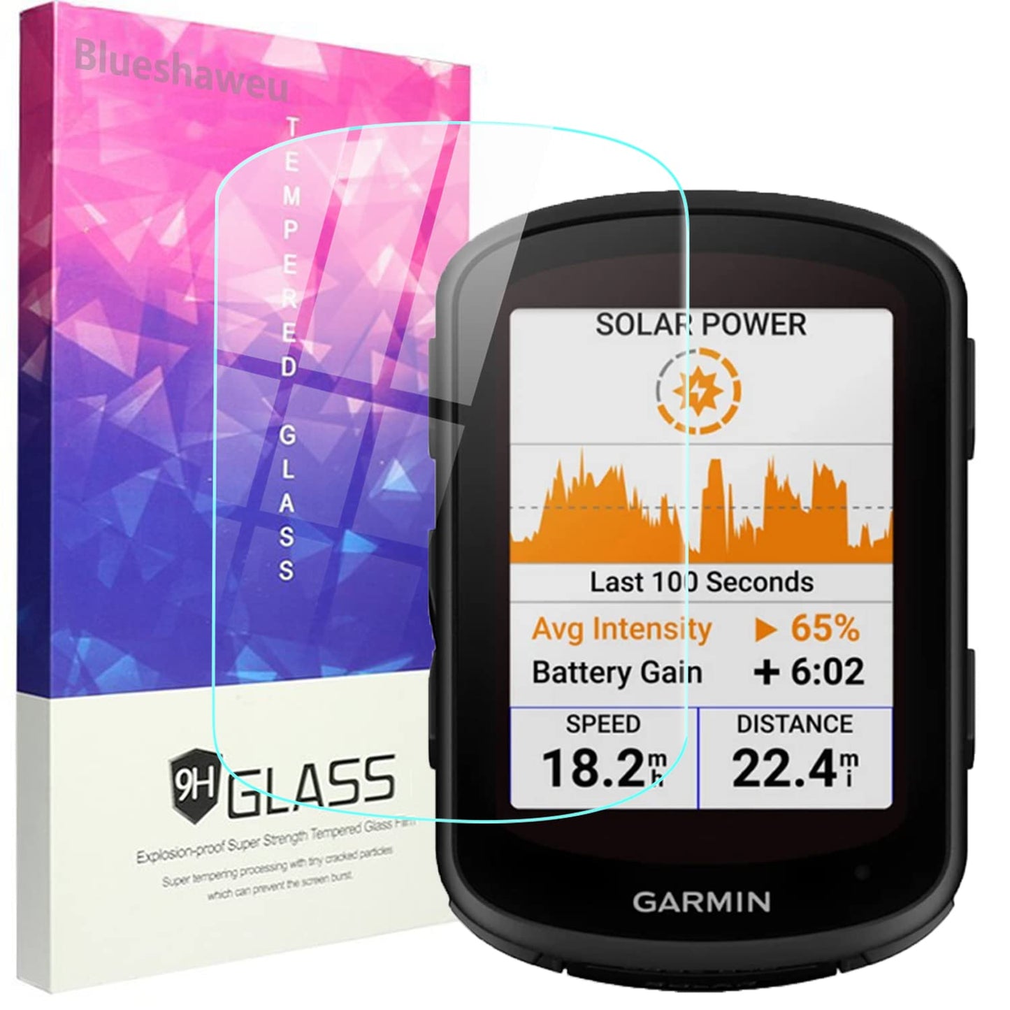 Screen Protector for Garmin Edge 840 / 540 Solar – 9H (3 pcs)
