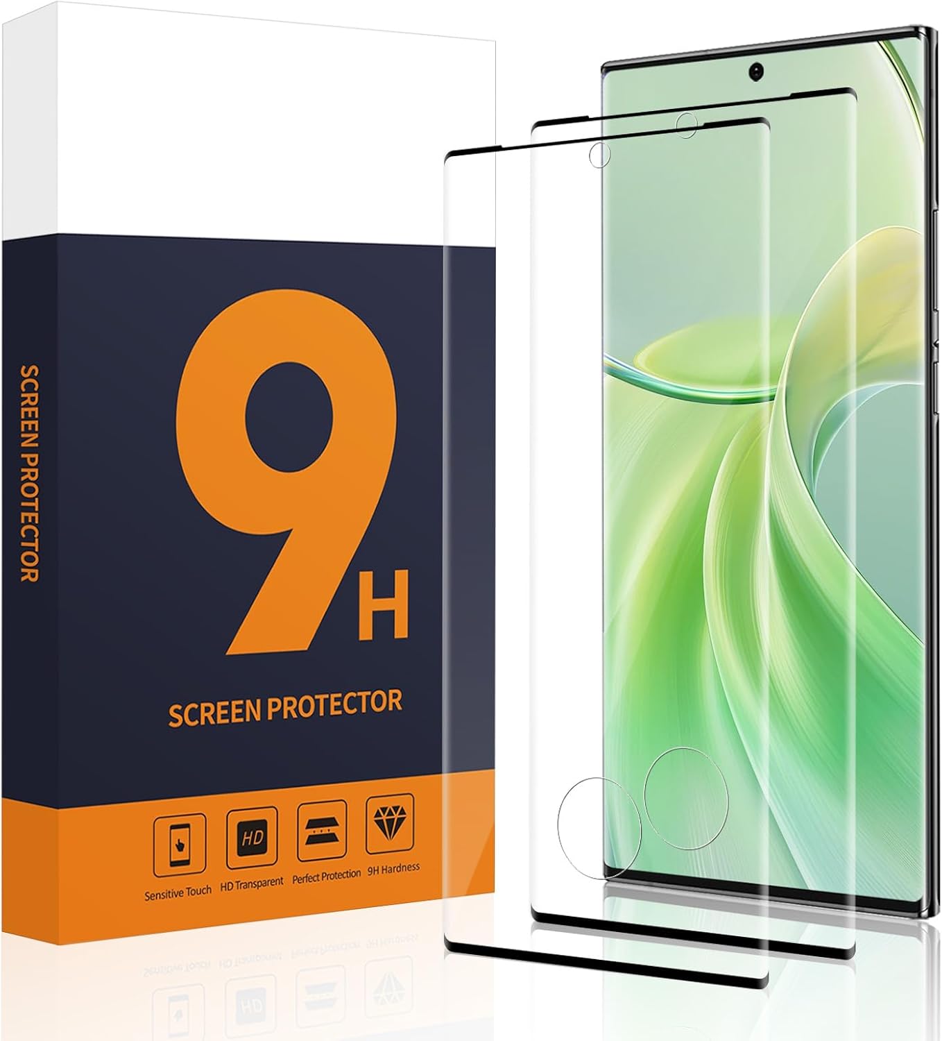 Protective glass with a black border for Samsung Galaxy Note 20 Ultra