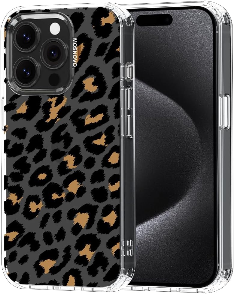 Ovitek MOSNOVO za iPhone 14 Plus - Leopard Print