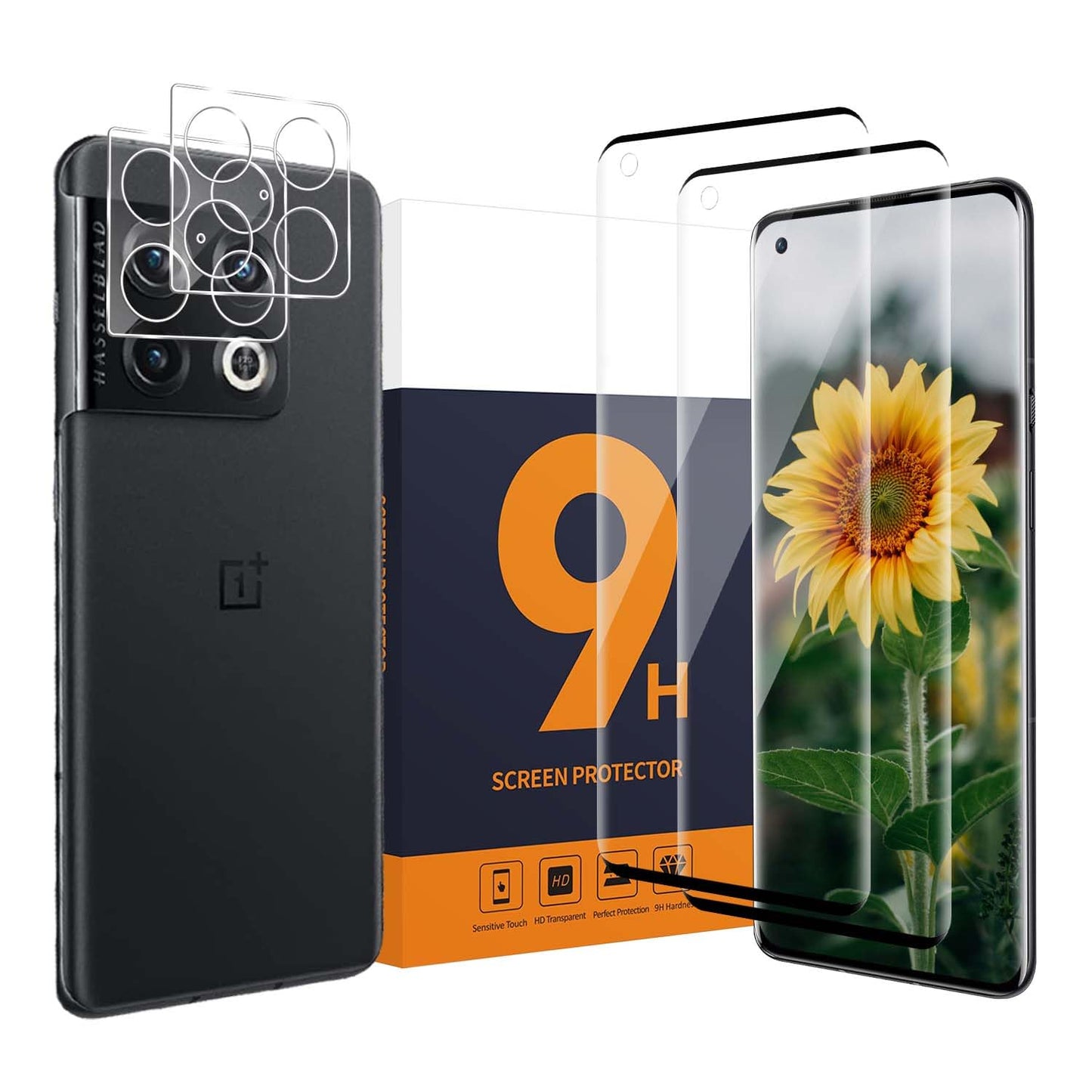 OnePlus 10 Pro 5G screen protector (2+2) + camera protector