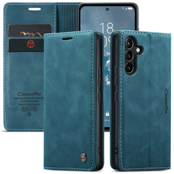 Preklopna futrola BigCousin za Samsung Galaxy S23 Plus – tirkizna