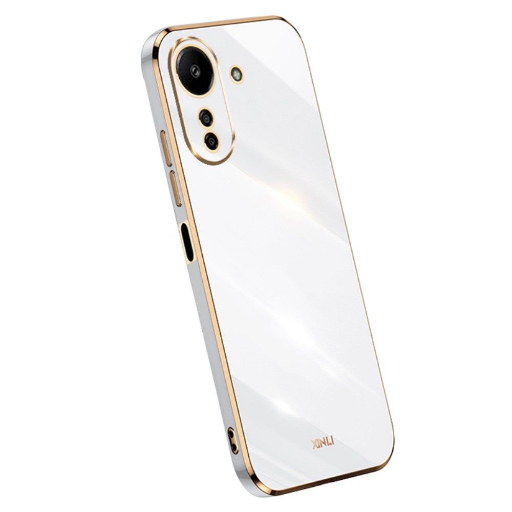 GIOPUEY Silicone Case for Oppo Reno 10 / Reno 10 Pro - White