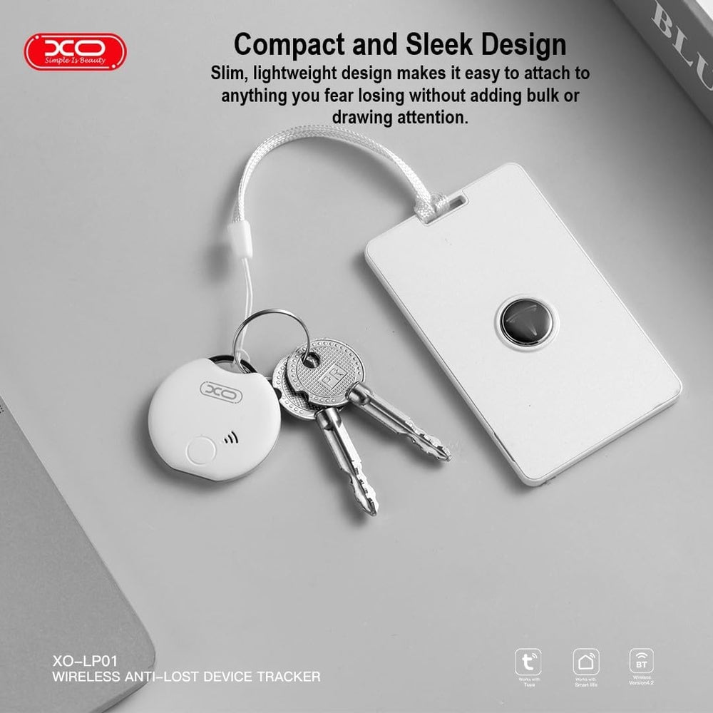 Bluetooth lokator "XO" z zaščito pred izgubo