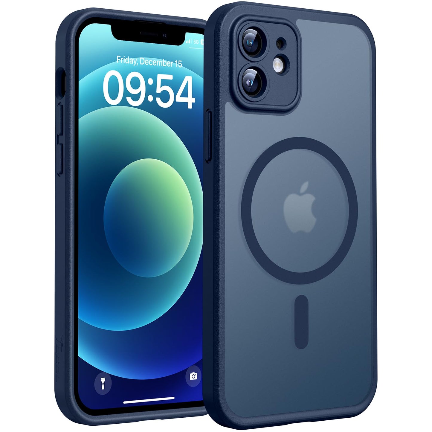 TOCOLMagSafeovitekza iPhone12-temnomodra