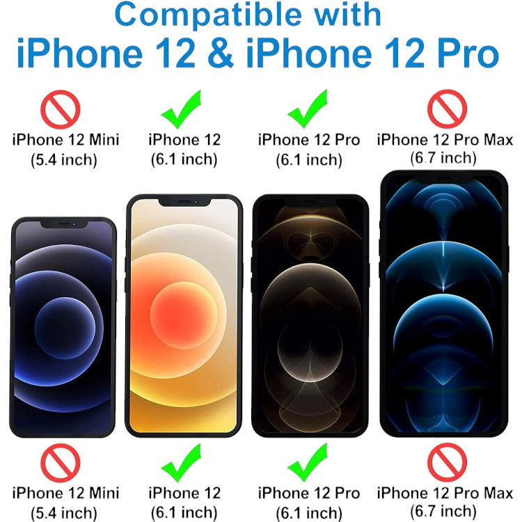 Zaščitno steklo "Resistant" za iPhone 12/ 12 Pro – Infostyle