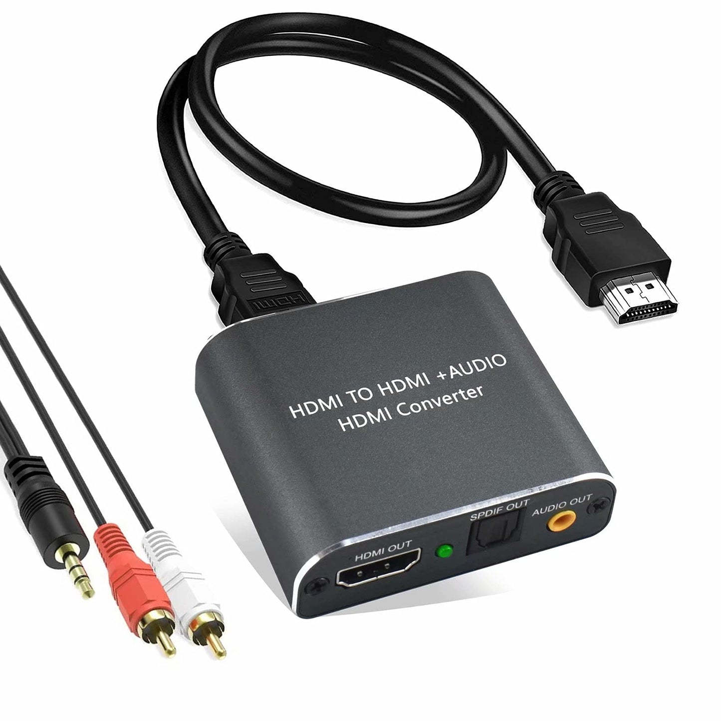 hdmi v hdmi audio pretvornik s kabli