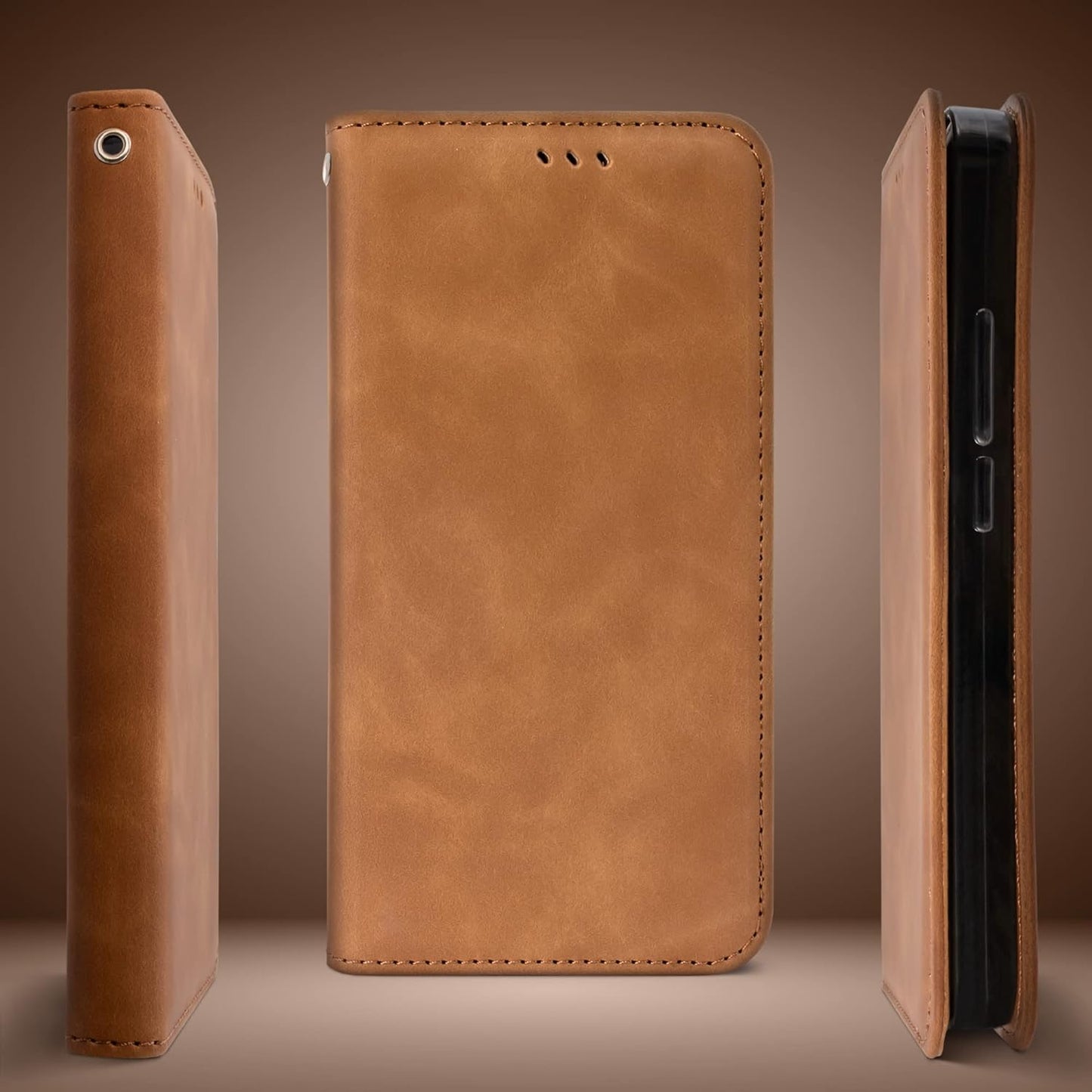 Retro preklopni ovitek za Xiaomi Redmi Note 10 Pro / 10 Pro Max – vintage eko usnje, stojalo
