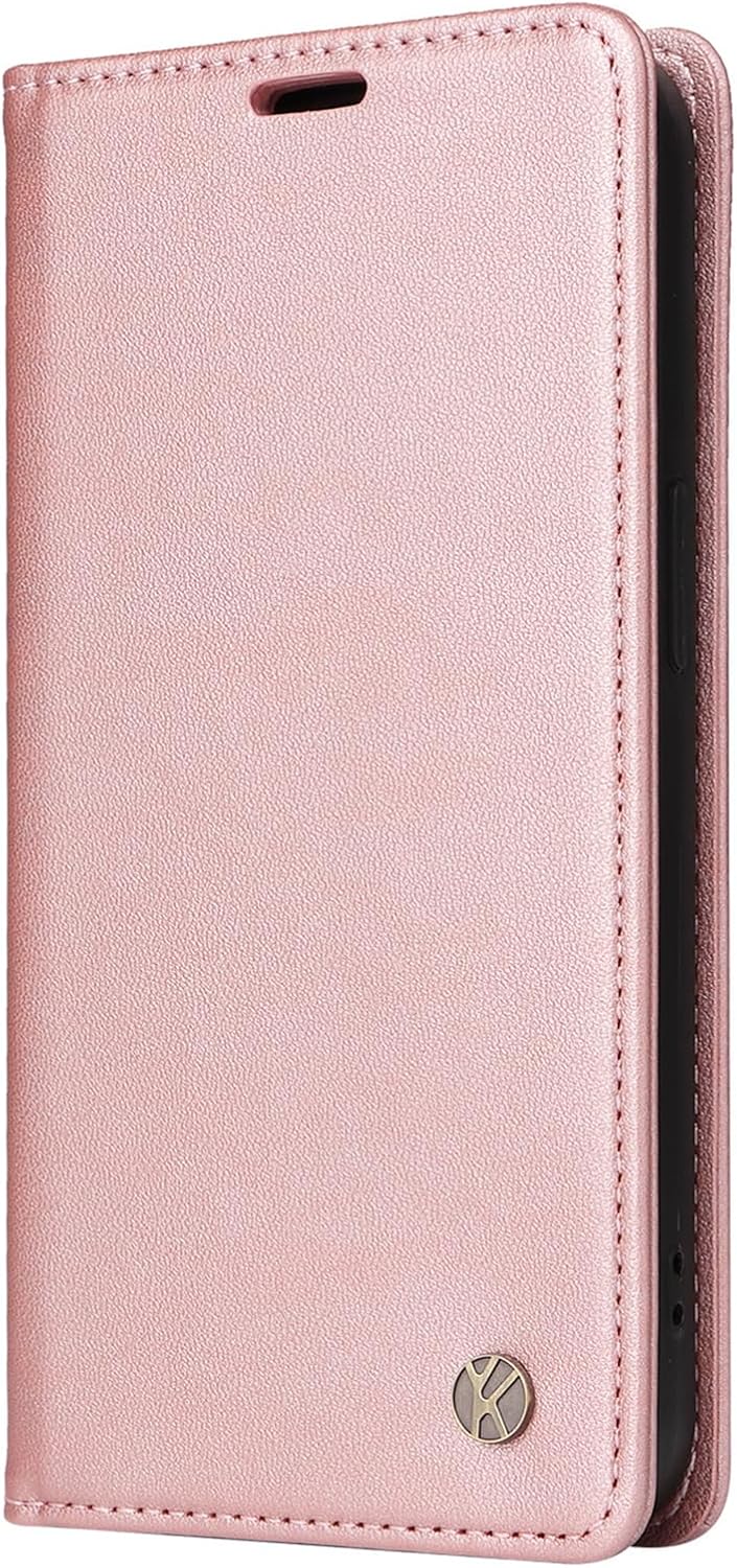 Preklopna torbica za Samsung Galaxy S22 Ultra + zaščitna folija – roza