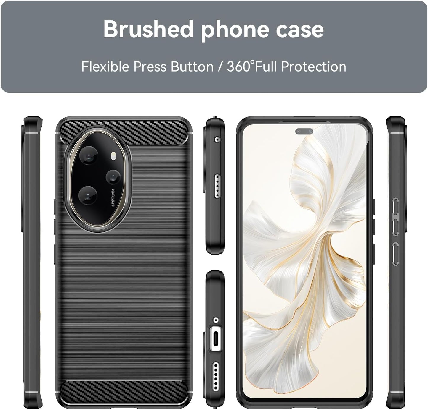 Ovitek za telefon "RanTuo Carbon" Honor 100 Pro