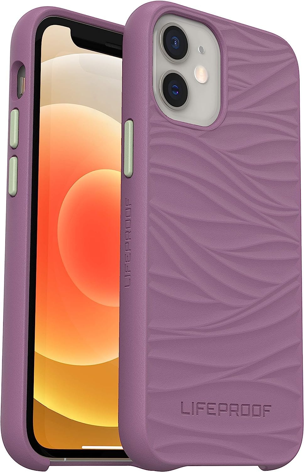 LifeProof Wake Case for iPhone 12 mini - Slim Shockproof Protective Case, Purple