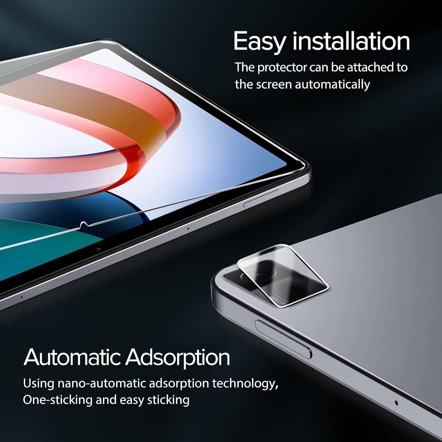 iVoler 2× Screen Protector + 1× Camera Protector for Xiaomi Redmi Pad
