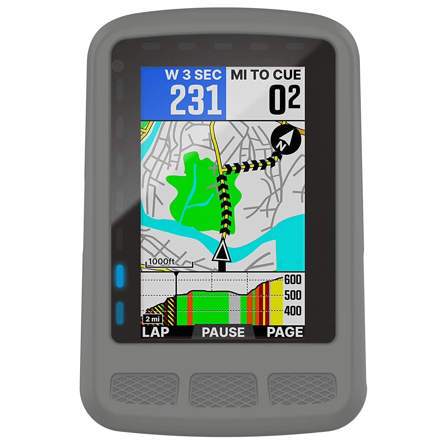 lokeke silikonski ovitek za wahoo elemnt roam siva