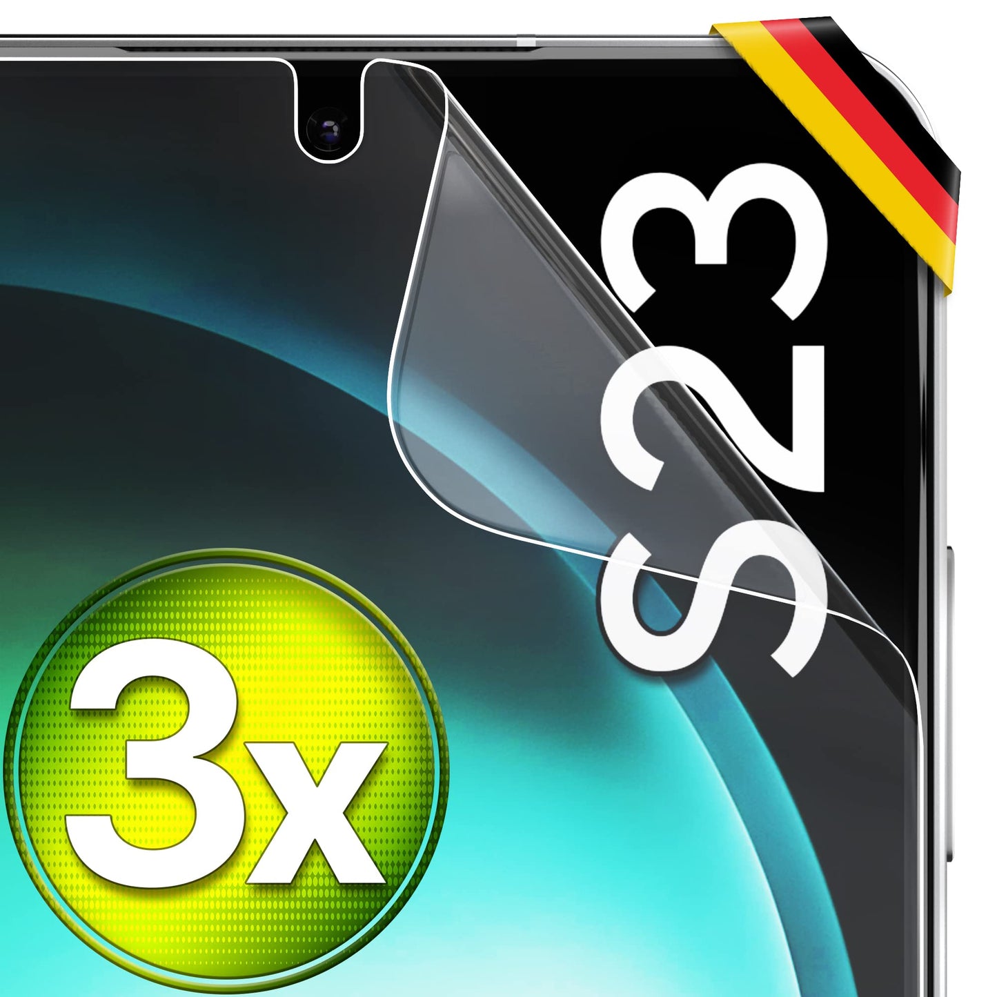 UTECTION 3x zašèita zaslona za Samsung Galaxy S23