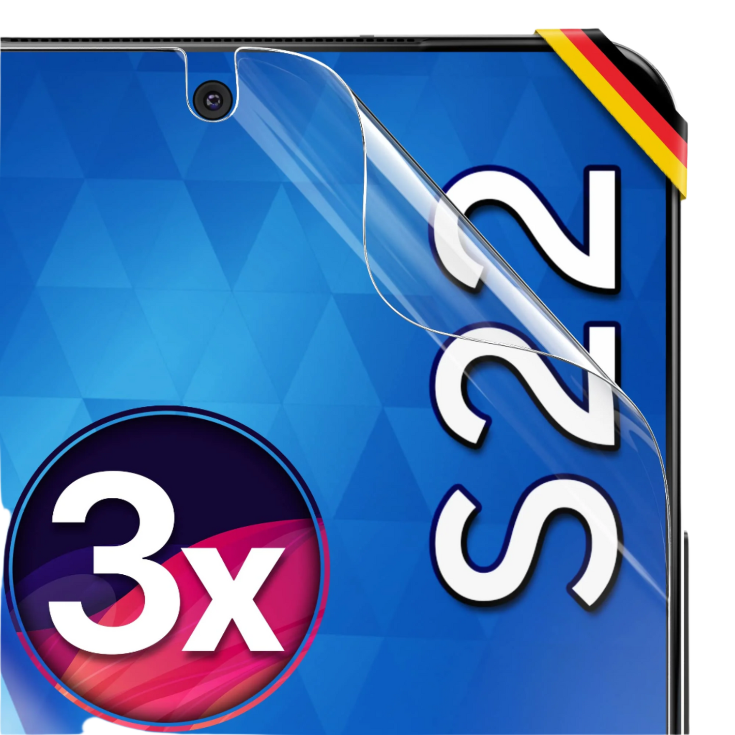 Zaščitna folija ''UTECTION '' za Samsung Galaxy S22, 2kos