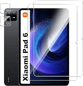 Zaščita zaslona in kamere Xiaomi Pad 6 / Pad 6 Pro – 2+2 komplet