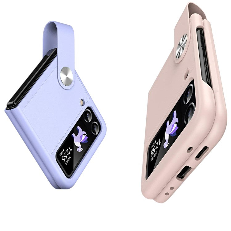Ovitek z vrvico za telefon Samsung Galaxy Z Flip 3 5G / Flip 4, roza – ANFAIRLACE