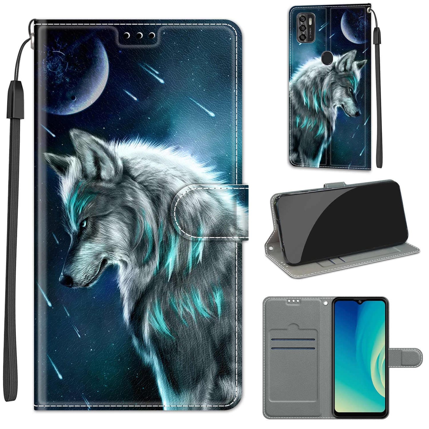 preklopna torbica wolf za zte blade a7s 2020