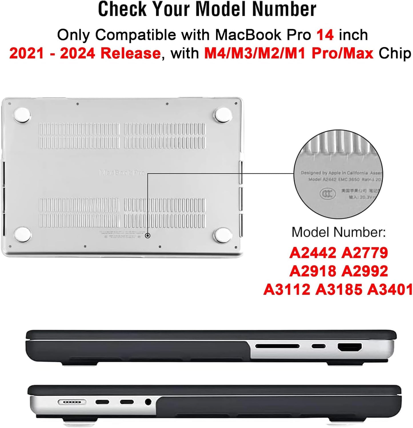 Ovitek za prenosni računalnik MacBook Pro 14 inch – EooCoo
