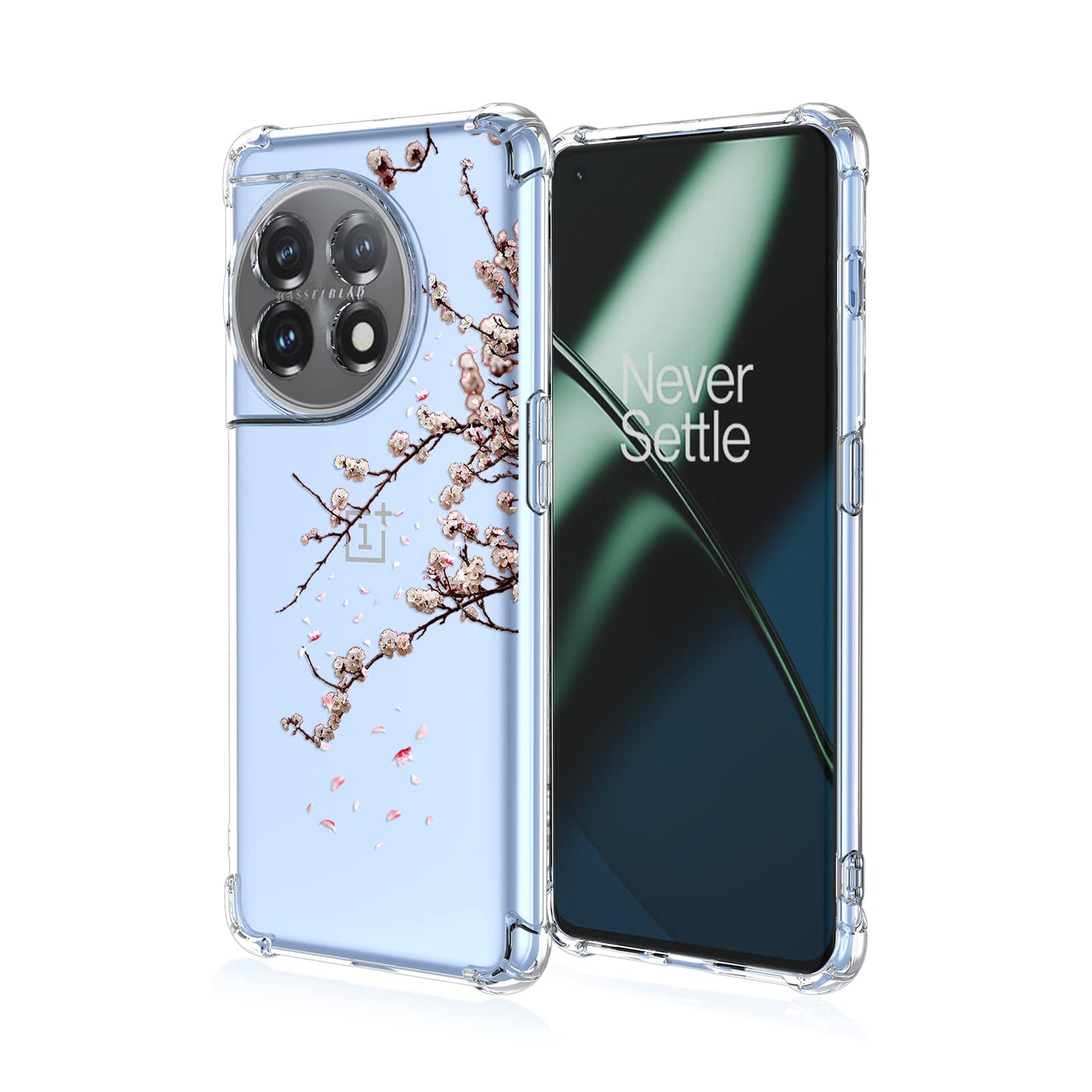 Silikonski ovitek Cherry Blossom za OnePlus 11 5G