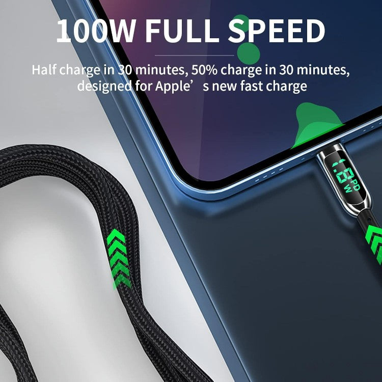 Polnilni kabel USB C v lightning, 3m – AICase