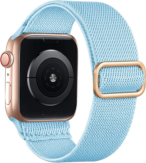 Najlonski pašček za Fitbit Versa Lite SE / Versa 2 – modra
