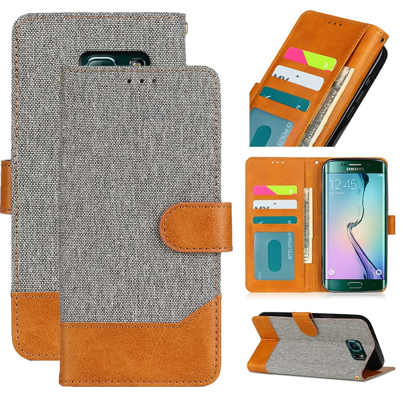 Infostyle preklopna torbica za Samsung Galaxy S6 Edge siva