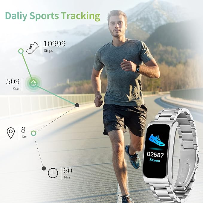 Findtime srebrna fitnes ura z GPS