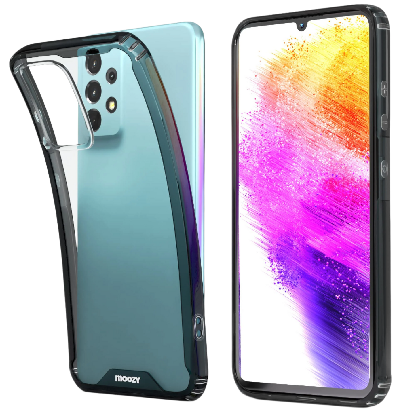Ovitek za telefon "Moozy Xframe" Samsung Galaxy A33 5G – Infostyle – Črna