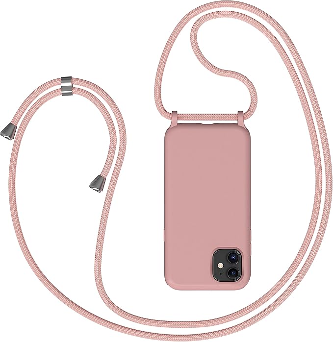 Ovitek "Bigcousin" z vrvico za iPhone 11 – roza