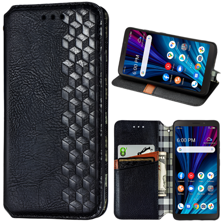Preklopna torbica za telefon ''BAILI'' Ulefone Note 16 Pro – Infostyle – Črna