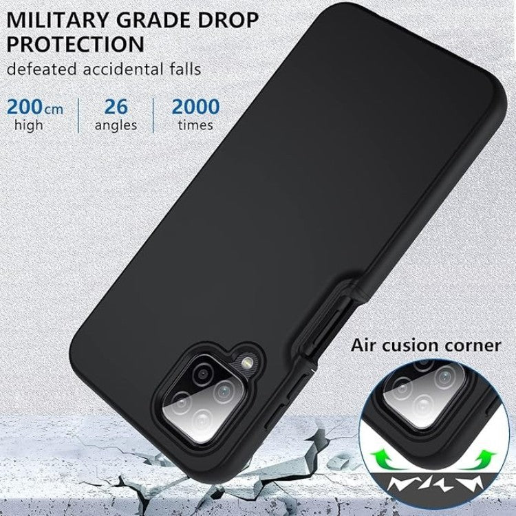 Ovitek "360" za Samsung Galaxy A12/M12, črna – Techsuit