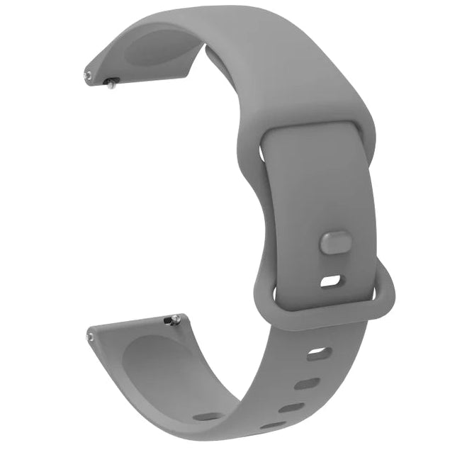 Universal Silicone Strap 22 mm Blueshaweu for Smartwatches – Loekneue 2024 and other models - Grey