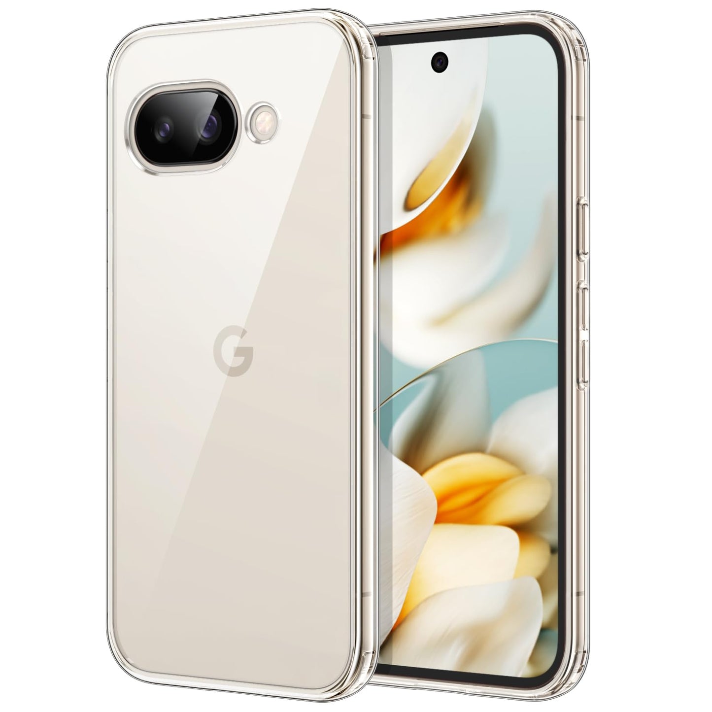 Ovitek JETech za Google Pixel 9a - prozorna: JETech ovitek Google Pixel 9a prozorna zaščita minimalen dizajn