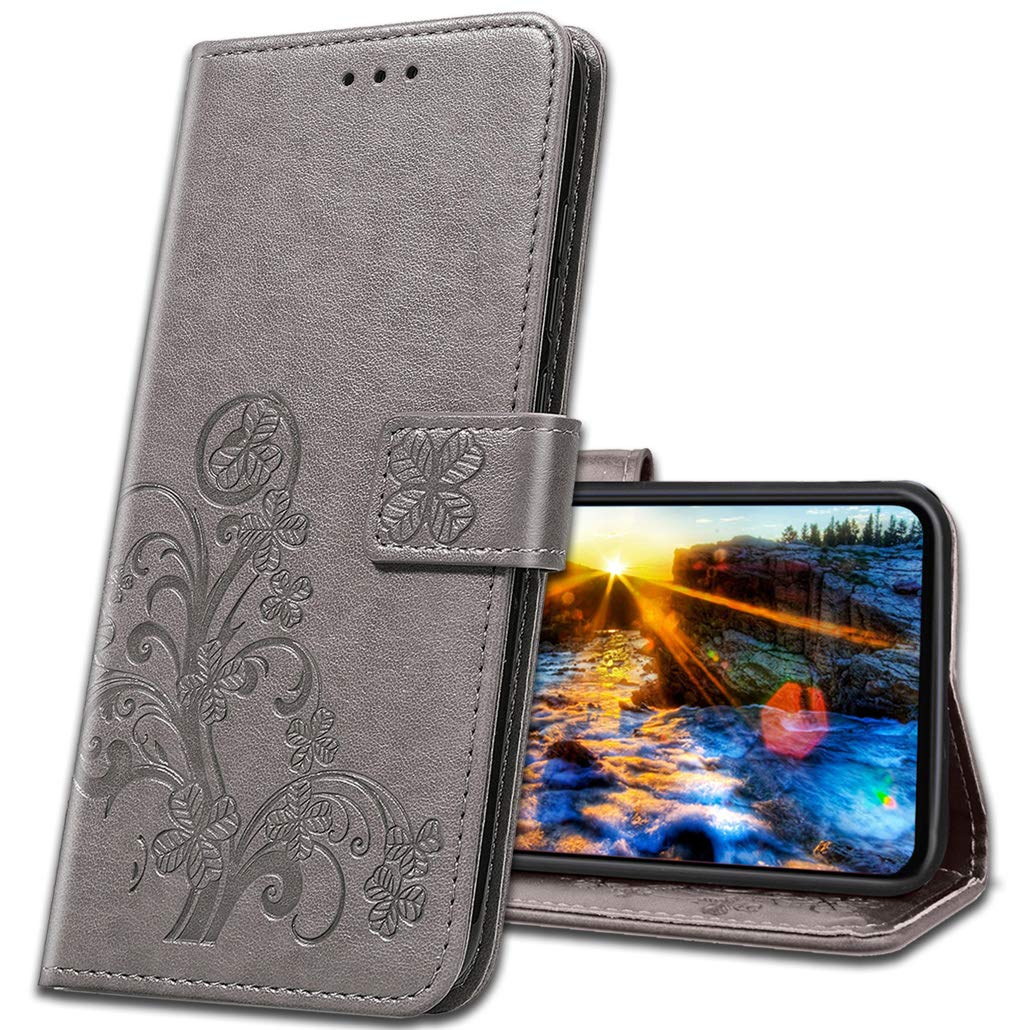Preklopna torbica Samsung Galaxy A90 5G siva